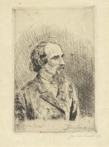 Portræt af Hector Denis af James Ensor