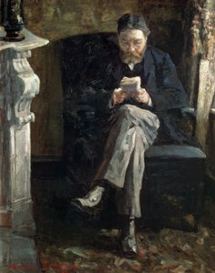 Portræt af kunstnerens far af James Ensor