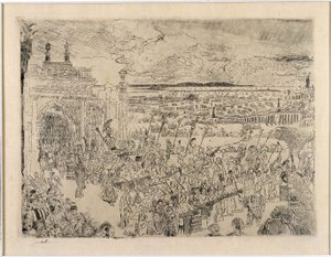 Romersk triumftog af James Ensor