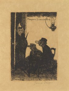 Skandalisierte Masken af James Ensor