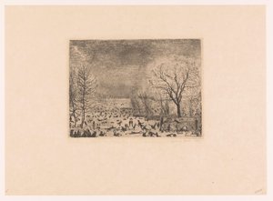 skøjteløbere Les patinører af James Ensor