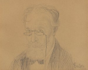 Selvportræt af James Ensor