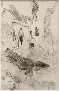 Silhuetter og groteske figurer af James Sidney Ensor