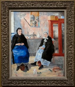 De melankolske fiskekoner af James Ensor