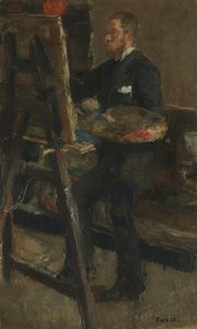Maleren Alfred William Finch af James Ensor