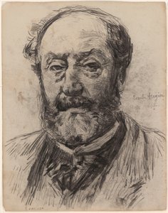 Dramatikeren Emile Augier af James Ensor
