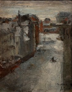 Van Iseghemlaan under sneen af James Ensor