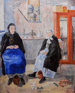 De melankolske fiskepiger af James Ensor