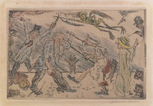 Vrede af James Ensor
