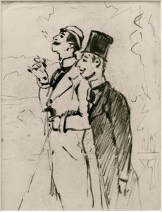 To herrer af James Sidney Ensor