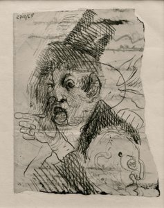To hoveder og en hånd af James Sidney Ensor