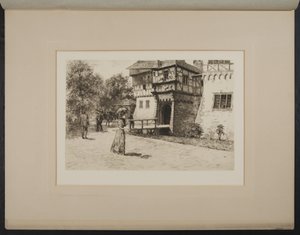 The Doorway German Castle, Midway Plaisance af James Fagan