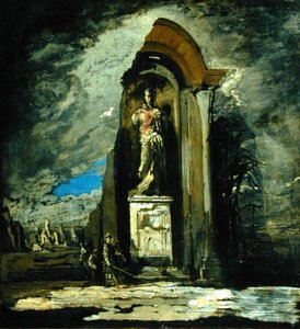Monumentet, ca. 1916-17 (olie på lærred)