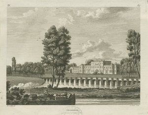 Shugborough Hall: gravering, nd [c 1782] (tryk) af James Fittler