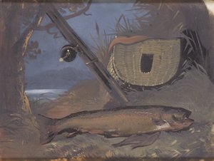 Laks (olie på glas)