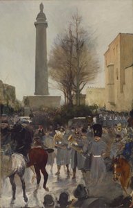 Femte regiment i Mount Vernon Place, 1889-98 af James G. Harwood