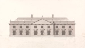 Uidentificeret kontor eller stalde: Forhøjning af James Gibbs