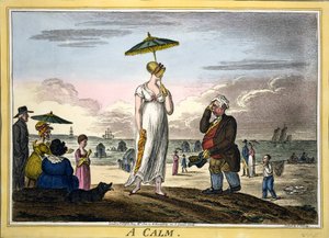 En rolig pub. H Humphrey, London, 1810 (håndfarvet gravering)