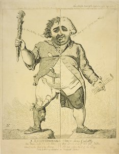 A Right Honorable alias a Sans Coulotte, udgivet af S.Fores, 1802