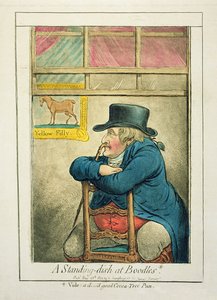 A Standing-dish at Boodles, udgivet af Hannah Humphrey, 1800