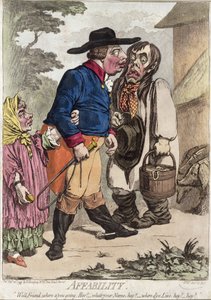 Affability, udgivet af Hannah Humphrey i 1795 (håndfarvet radering med akvatint)