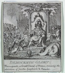 "Demokrati eller en skitse o af James Gillray