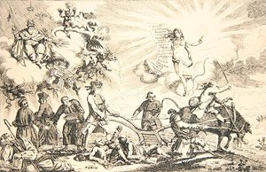 Kirkelig og politisk, nationens tilstand af James Gillray
