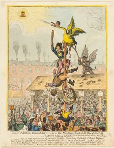 Kandidater til valget af James Gillray