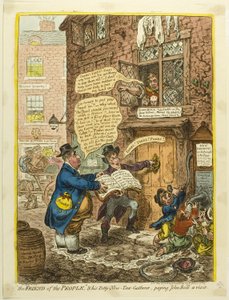 Ven af folket af James Gillray