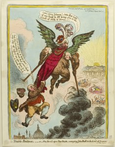 Den Djævel-halte af James Gillray