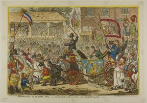 Middlesex-valg af James Gillray