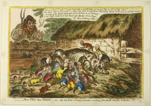 Flere grise end patter af James Gillray