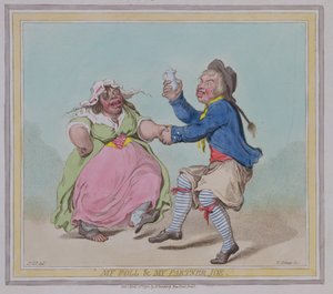 My Poll and My Partner Joe, indgraveret af T. Adams, pub. af Hannah Humphrey, 1796 af James Gillray