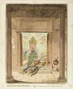 Parlamentarisk reform af James Gillray