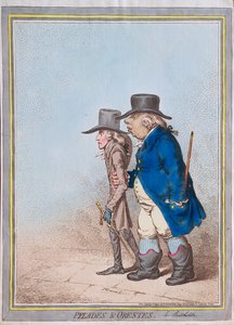 Pylades og Orestes, udgivet af Hannah Humphrey, 1797