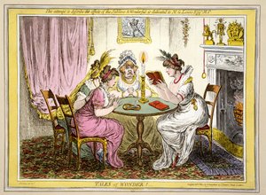 Tales of Wonder, udg. H. Humphrey, London, 1802 (håndkoloreret radering)