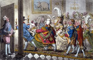 Brudenatten af James Gillray