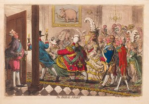 Brudenatten, pub. 1797 (håndfarvet gravering)