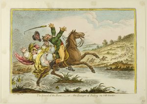 Lyden af hornet af James Gillray