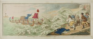 Stormen rejser sig af James Gillray