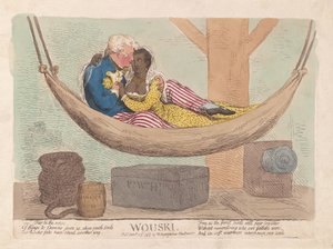 Wouski, pub. 1788 (håndfarvet gravering)