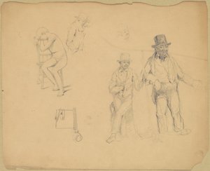 Studier af mænd og drenge af James Goodwyn Clonney
