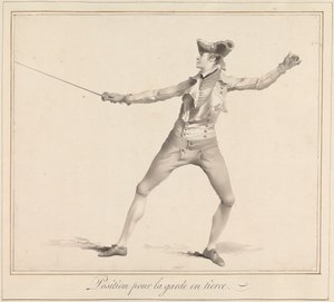 Stilling for Garde en Tierce af James Gwin