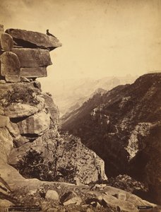 Mukuntuweap Valley (Zion Canyon), Utah af James H. Fennemore
