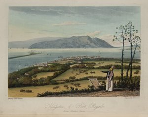 Kingston ja Port Royale af James Hakewill