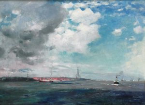 New Brighton fra Mersey, 1907
