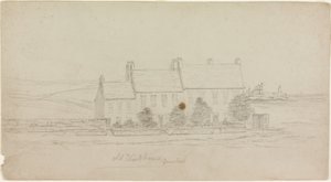 Old Workhouse, Ocean Road (blyant på kort) af James Henry Cleet