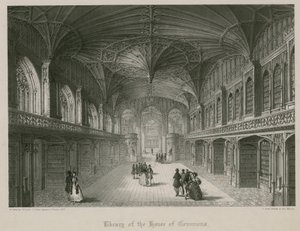 Library of the House of Commons, designet af Thomas Hopper af James Henry Lynch