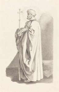 En Apostel, fra Albert [sic] Durer af James Henry Lynch after John Flaxman
