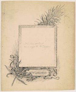 Frontispice, Portræt af W. W. Corcoran